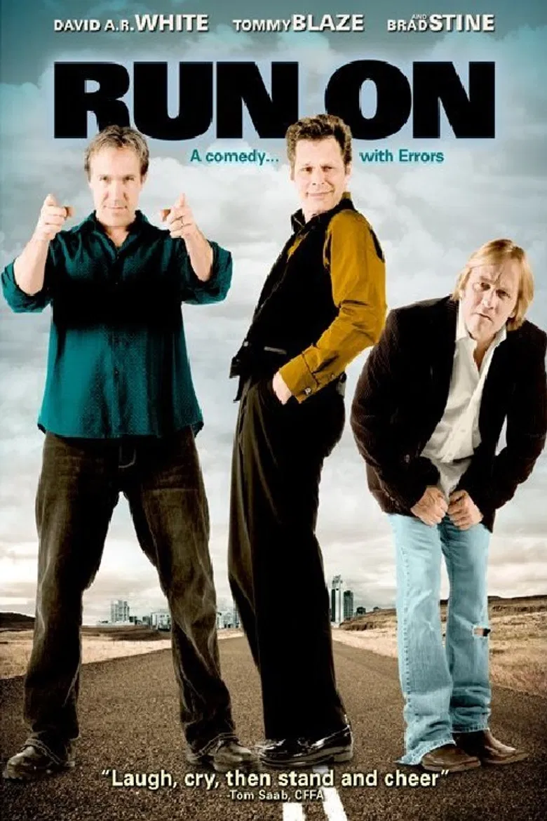 Run On poster background