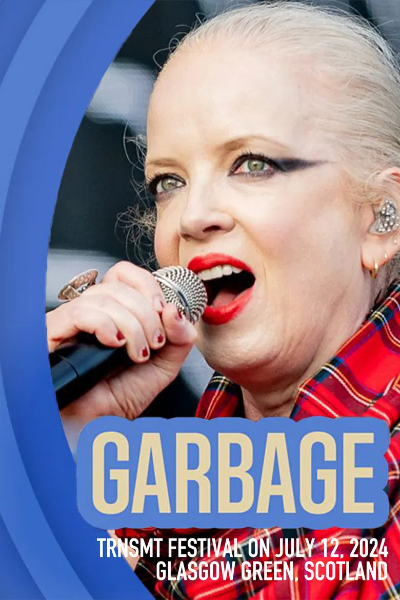 Garbage: TRNSMT Festival poster background