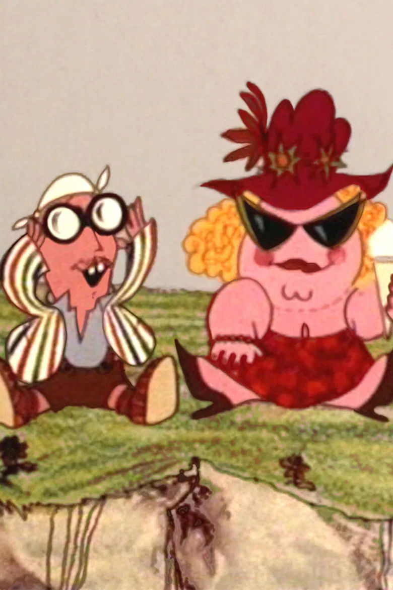 Joe and Petunia: Coastguard poster background