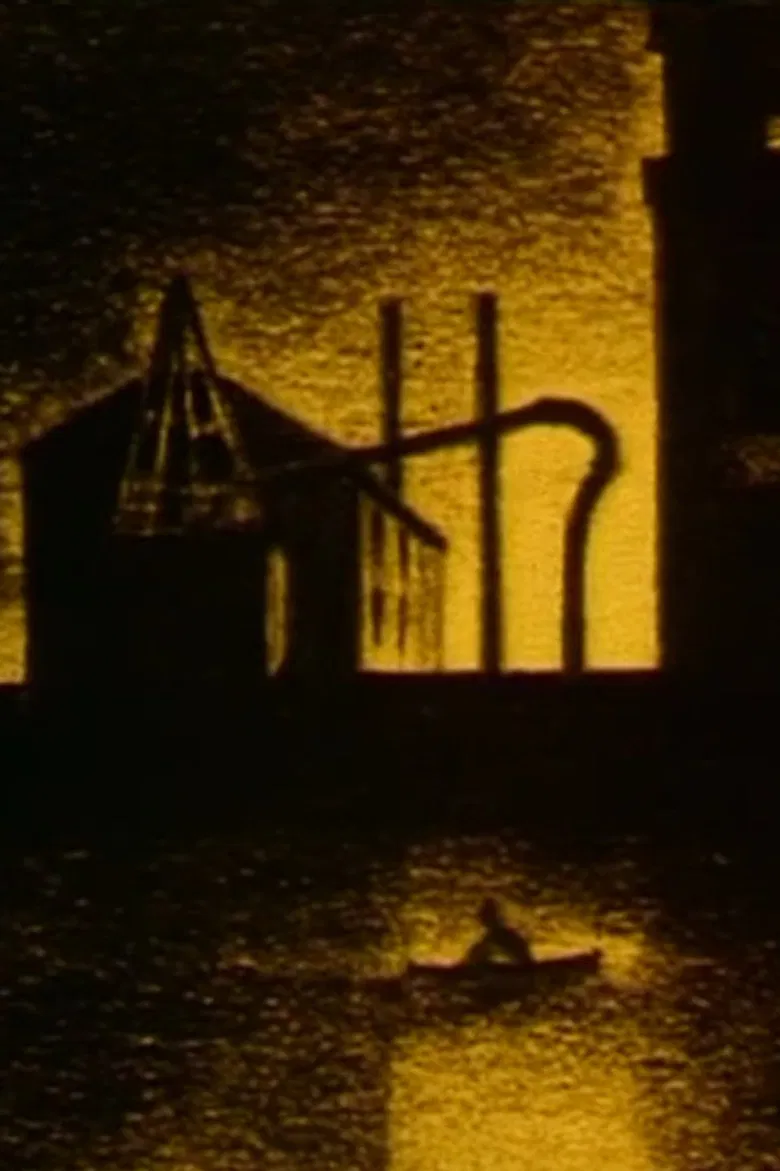 Fritz Lang, drawings for a film poster background