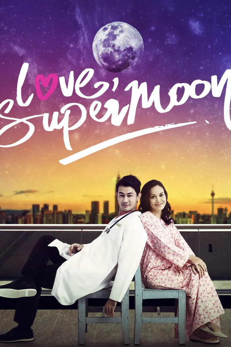 Love, Supermoon poster background