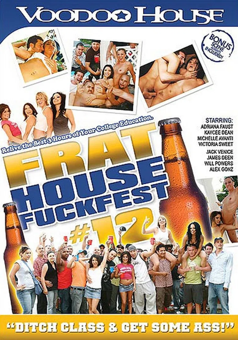 Frat House Fuckfest 12 poster background
