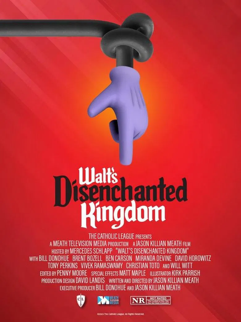 Walt's Disenchanted Kingdom poster background