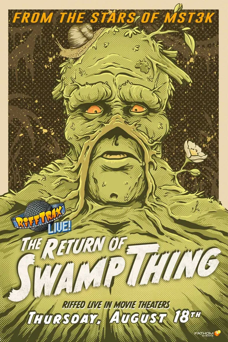 RiffTrax Live: The Return of Swamp Thing poster background