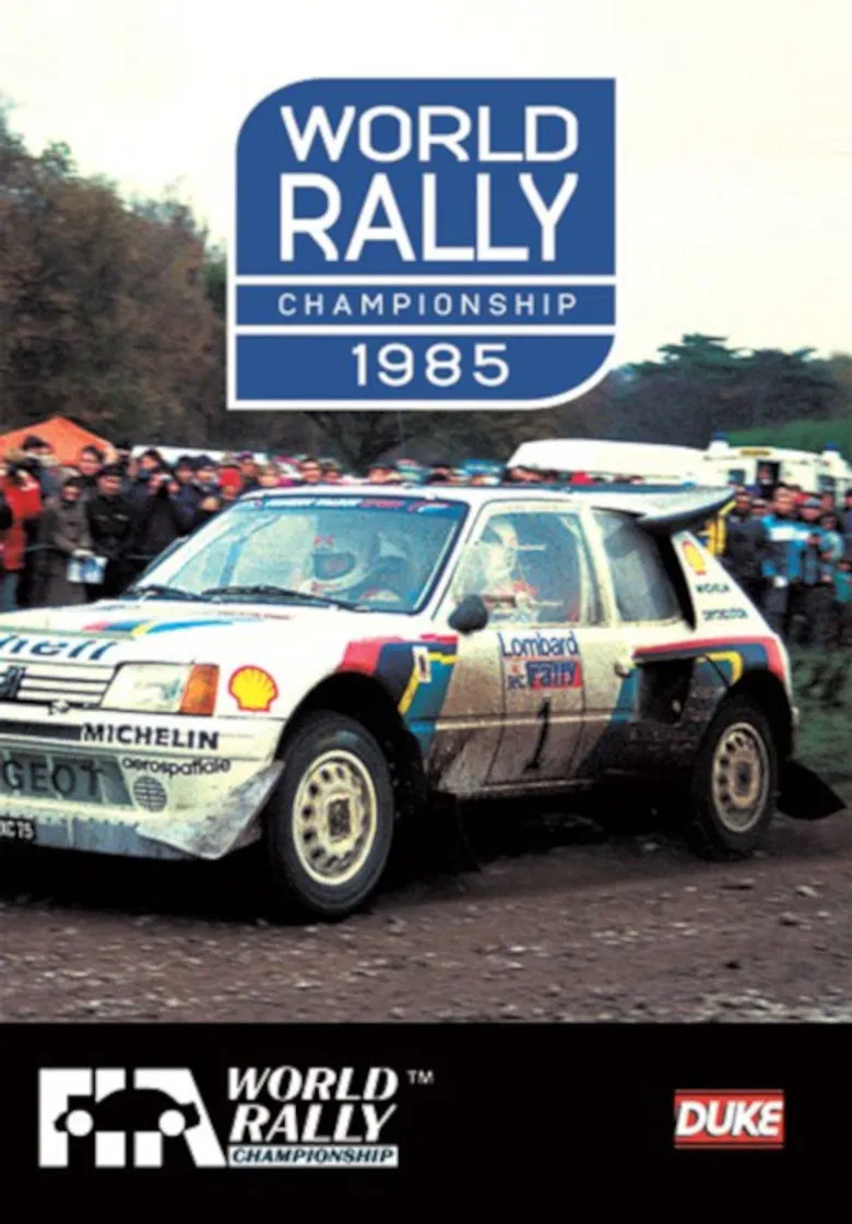 WRC 1985 - FIA World Rally Championship poster background