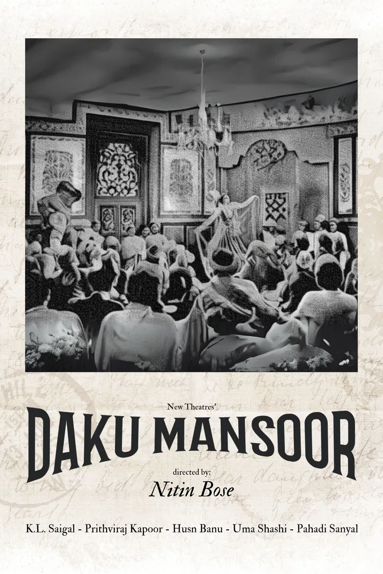 Daku Mansoor poster background