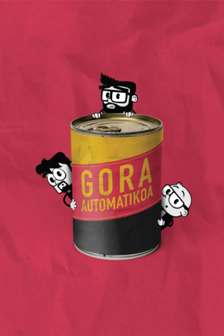 Gora Automatikoa poster background