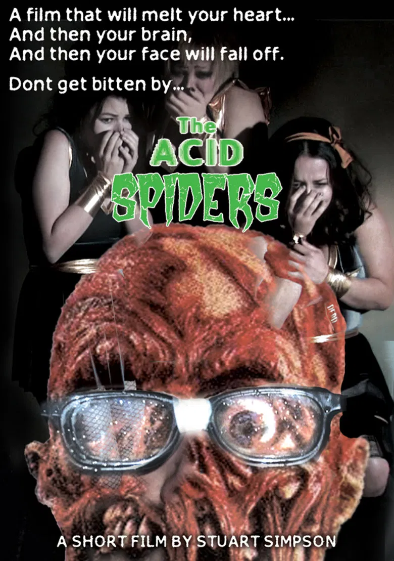 Acid Spiders poster background