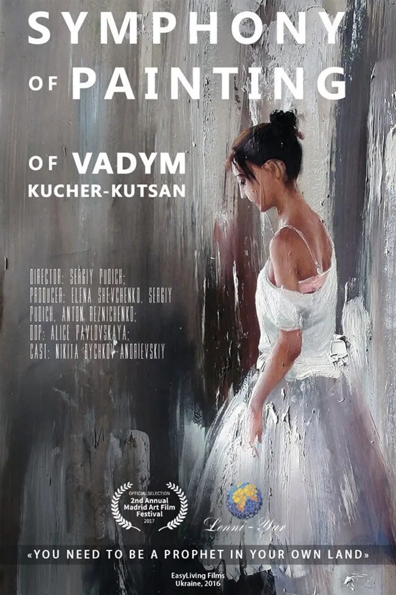 Symphony of Painting of Vadym Kucher-Kutsan poster background