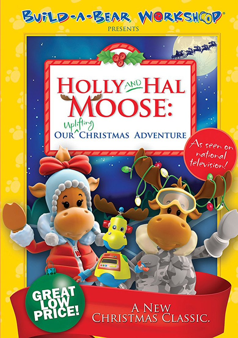 Holly and Hal Moose: Our Uplifting Christmas Adventure poster background