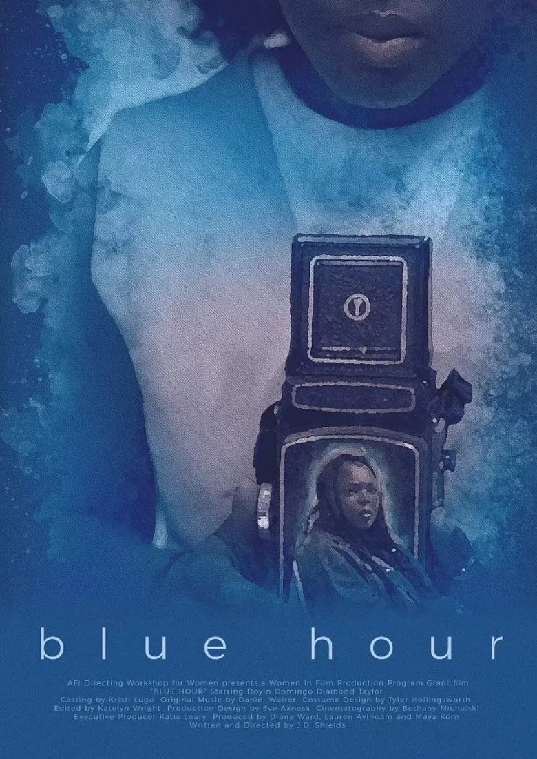 Blue Hour poster background