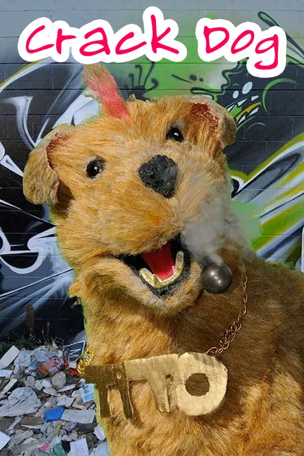Crack Dog poster background