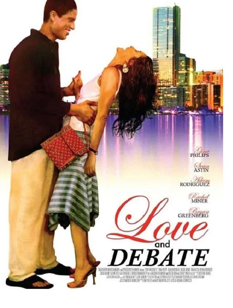 Love and Debate poster background