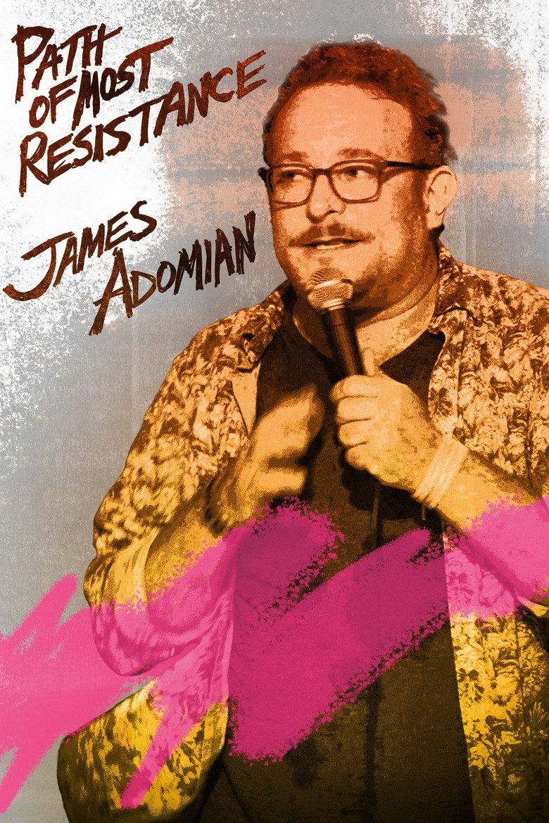 James Adomian - Path of Most Resistance poster background