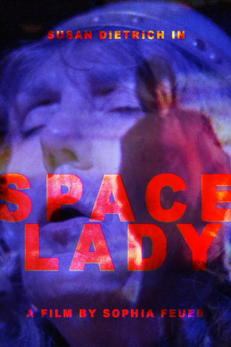 Space Lady poster background