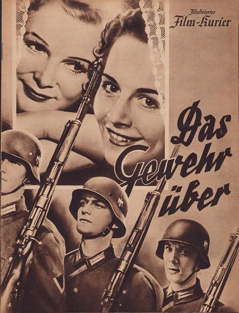 Das Gewehr über poster background