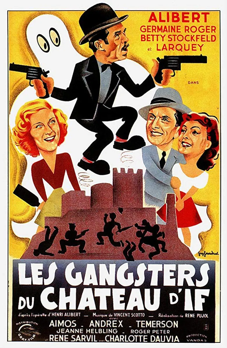 Les Gangsters du château d'If poster background