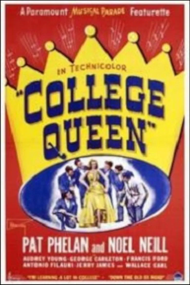 College Queen poster background