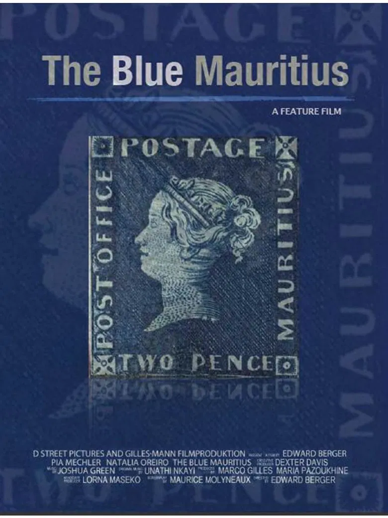 The Blue Mauritius poster background