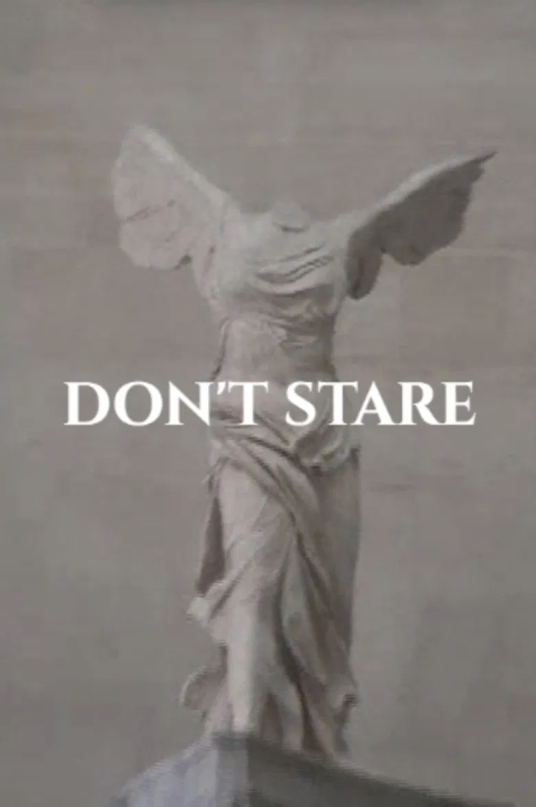 DON'T STARE poster background