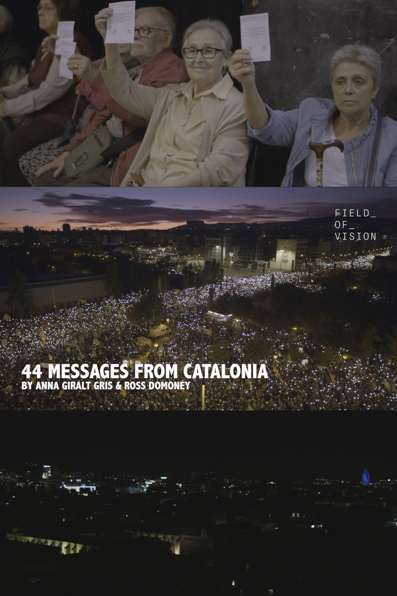 44 Messages from Catalonia poster background