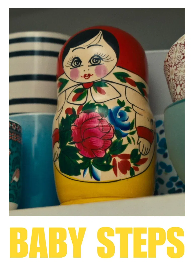 Baby Steps poster background