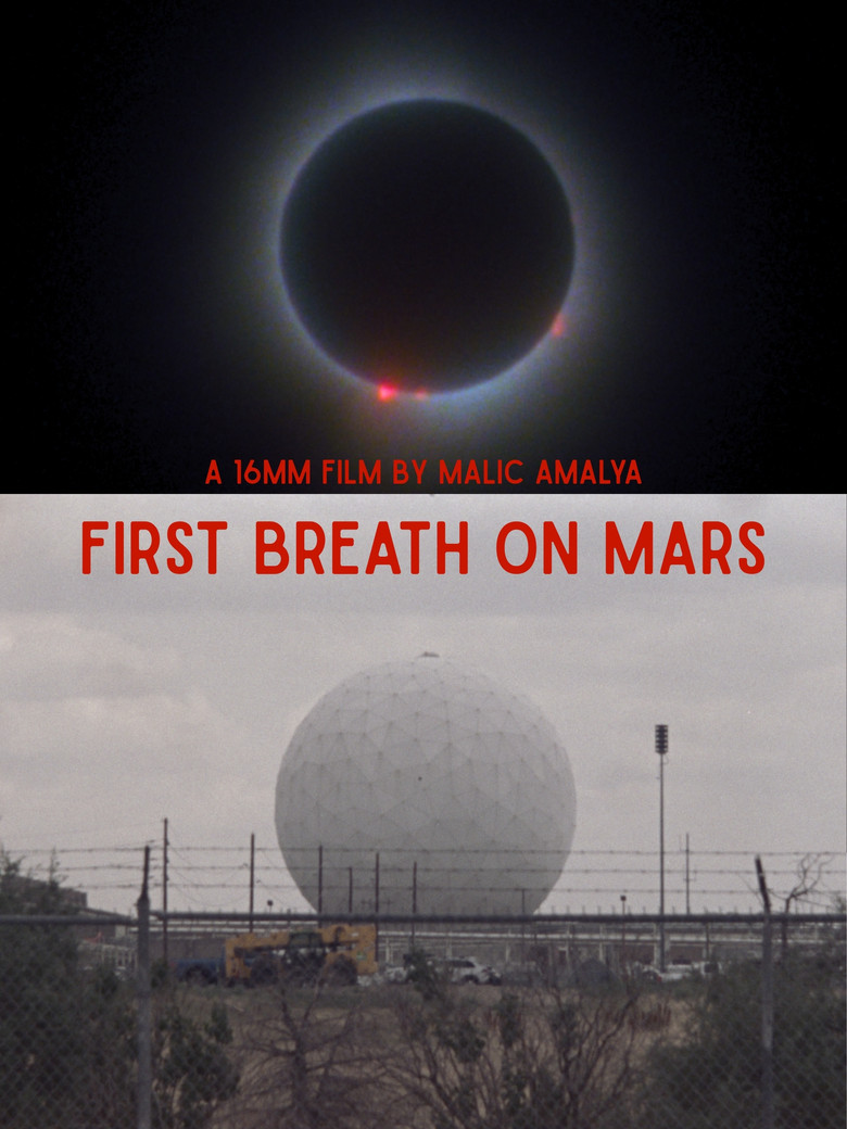 First Breath on Mars poster background