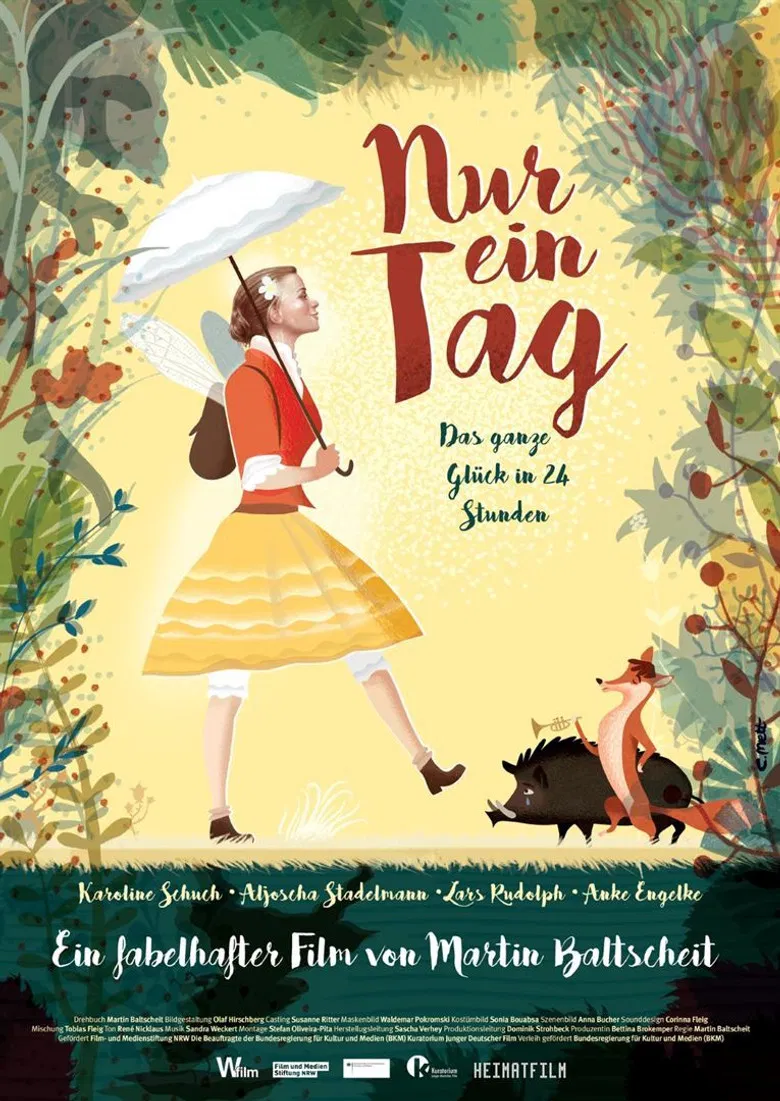 Nur ein Tag poster background