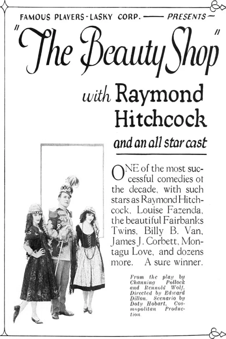 The Beauty Shop poster background