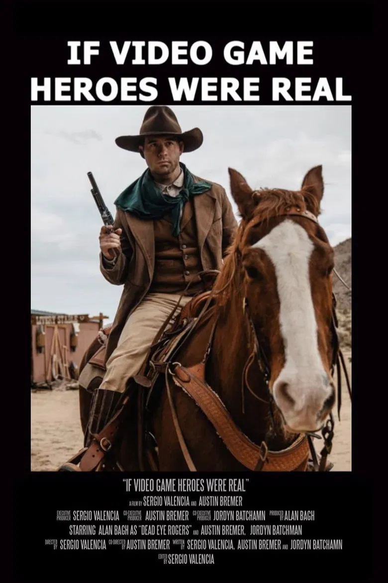 If Video Game Heroes Were Real poster background