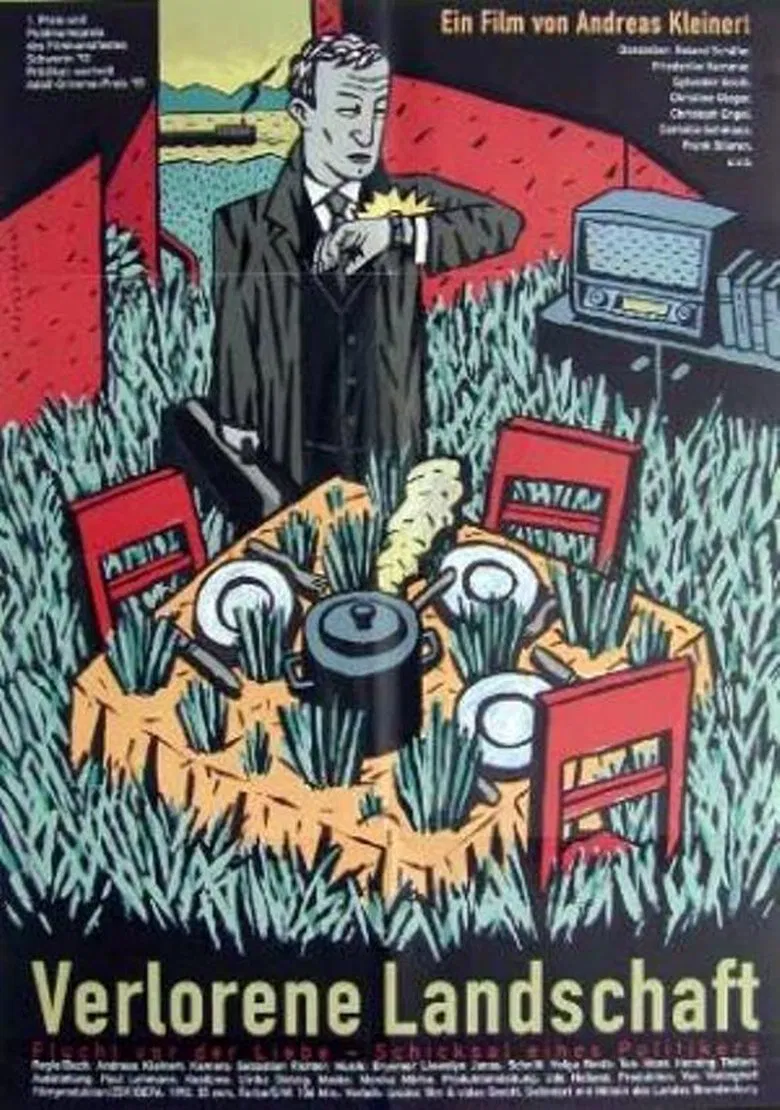 Verlorene Landschaft poster background
