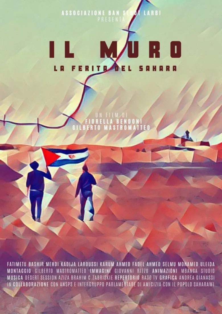 The wall, the Sahrawi wound poster background