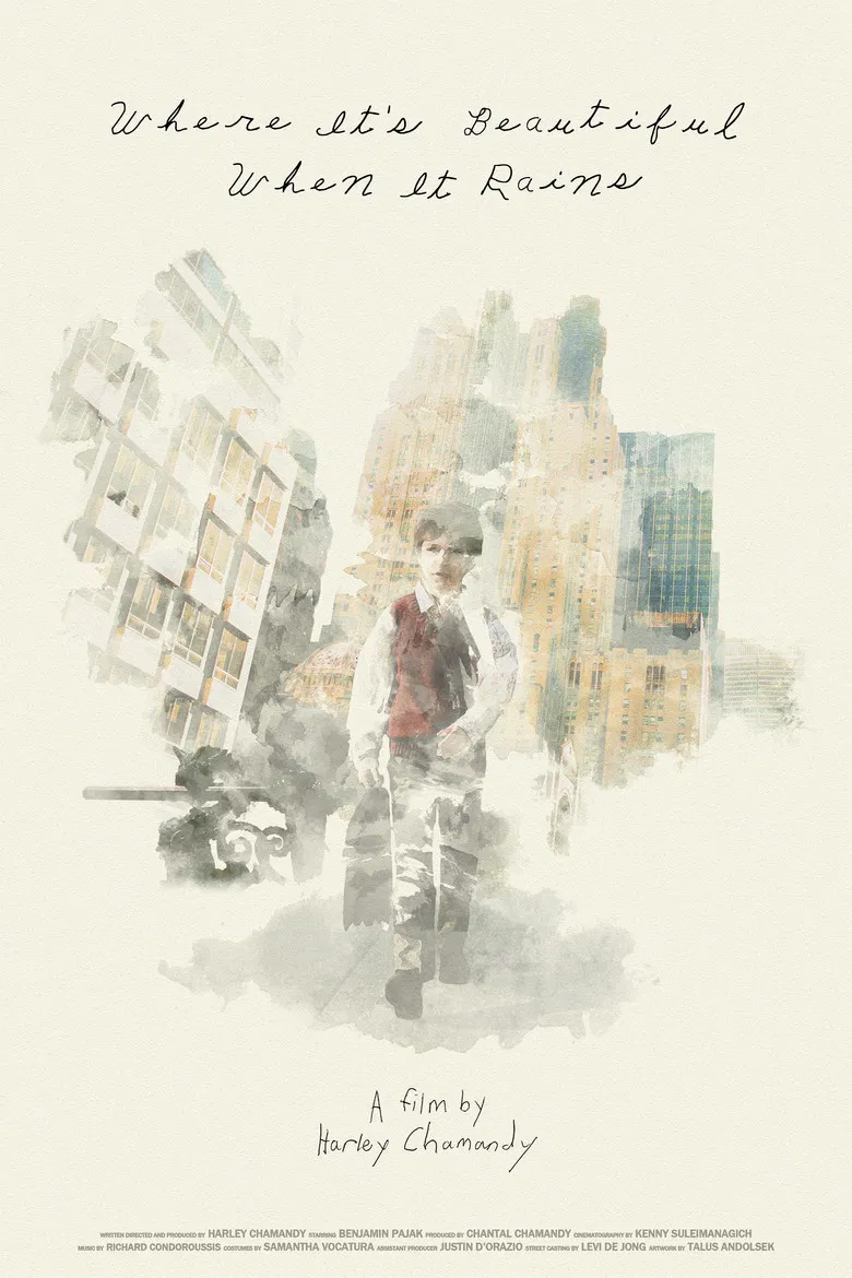 Where It's Beautiful When It Rains poster background