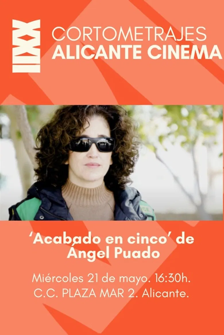 Acabado en cinco poster background