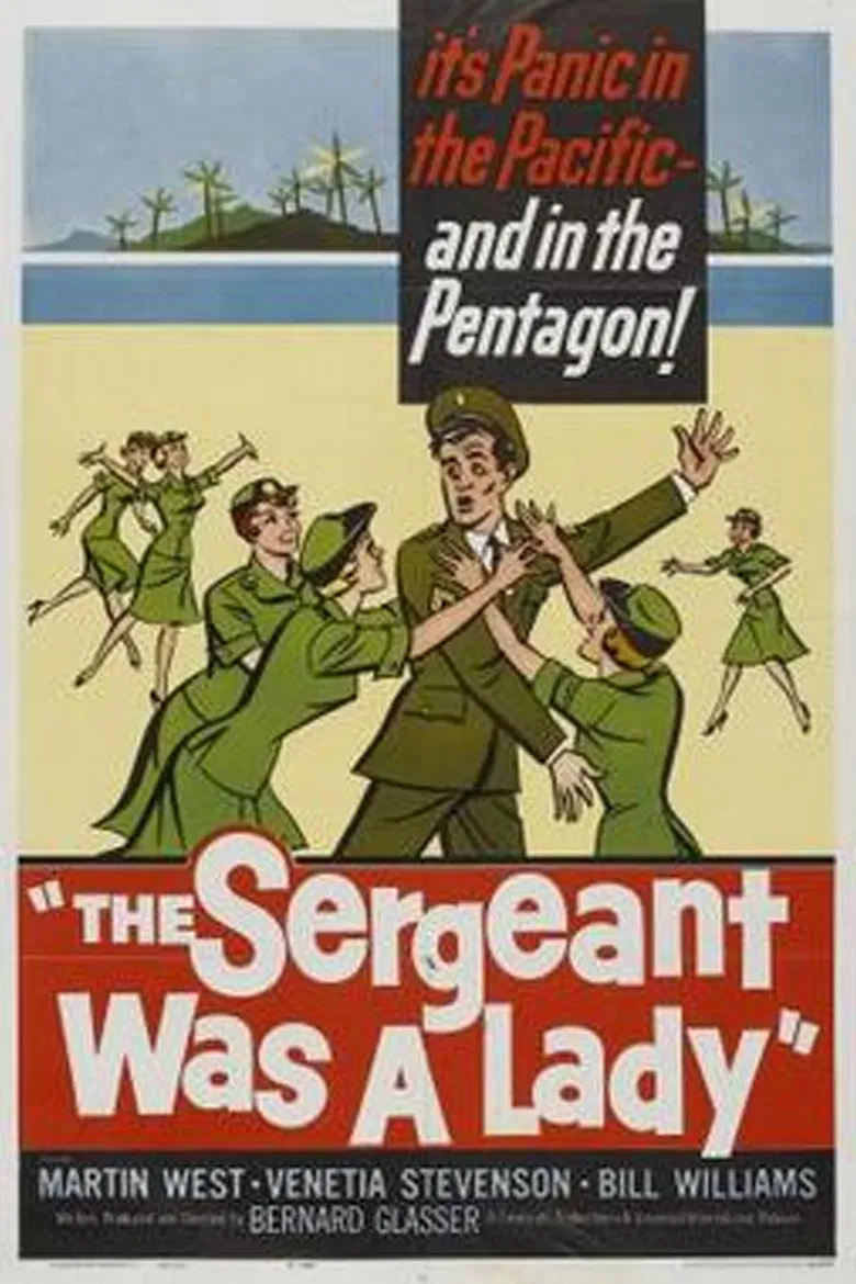 The Sergeant Was a Lady poster background