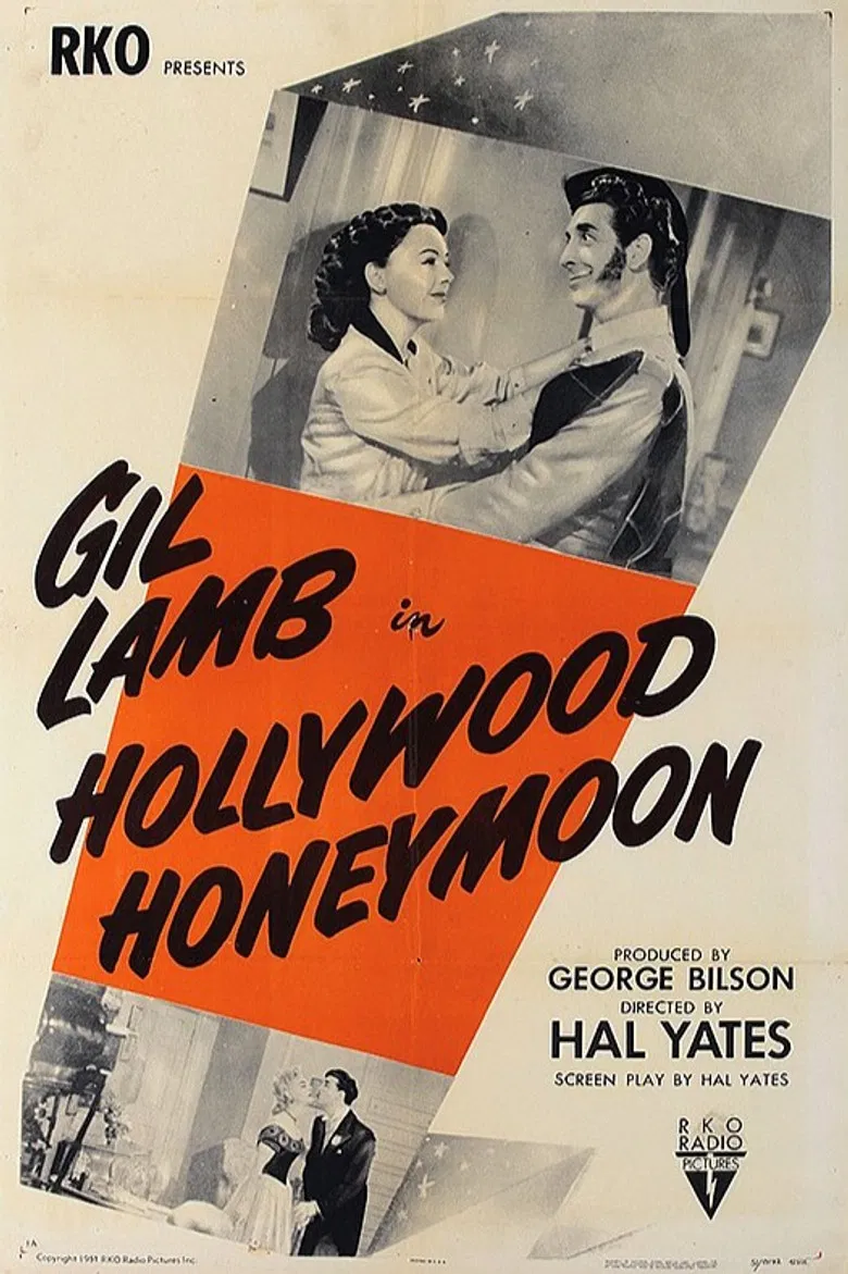 Hollywood Honeymoon poster background