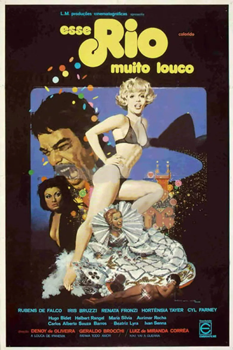 Esse Rio Muito Louco poster background