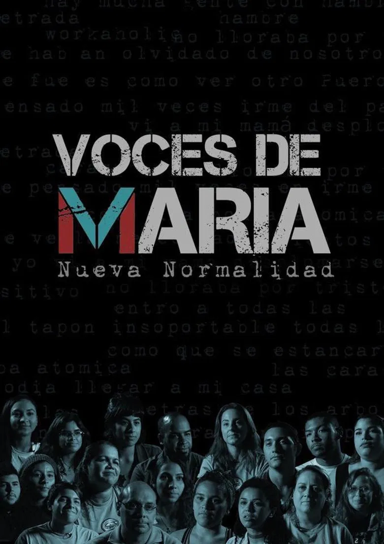 Voces de María: Nueva Normalidad poster background