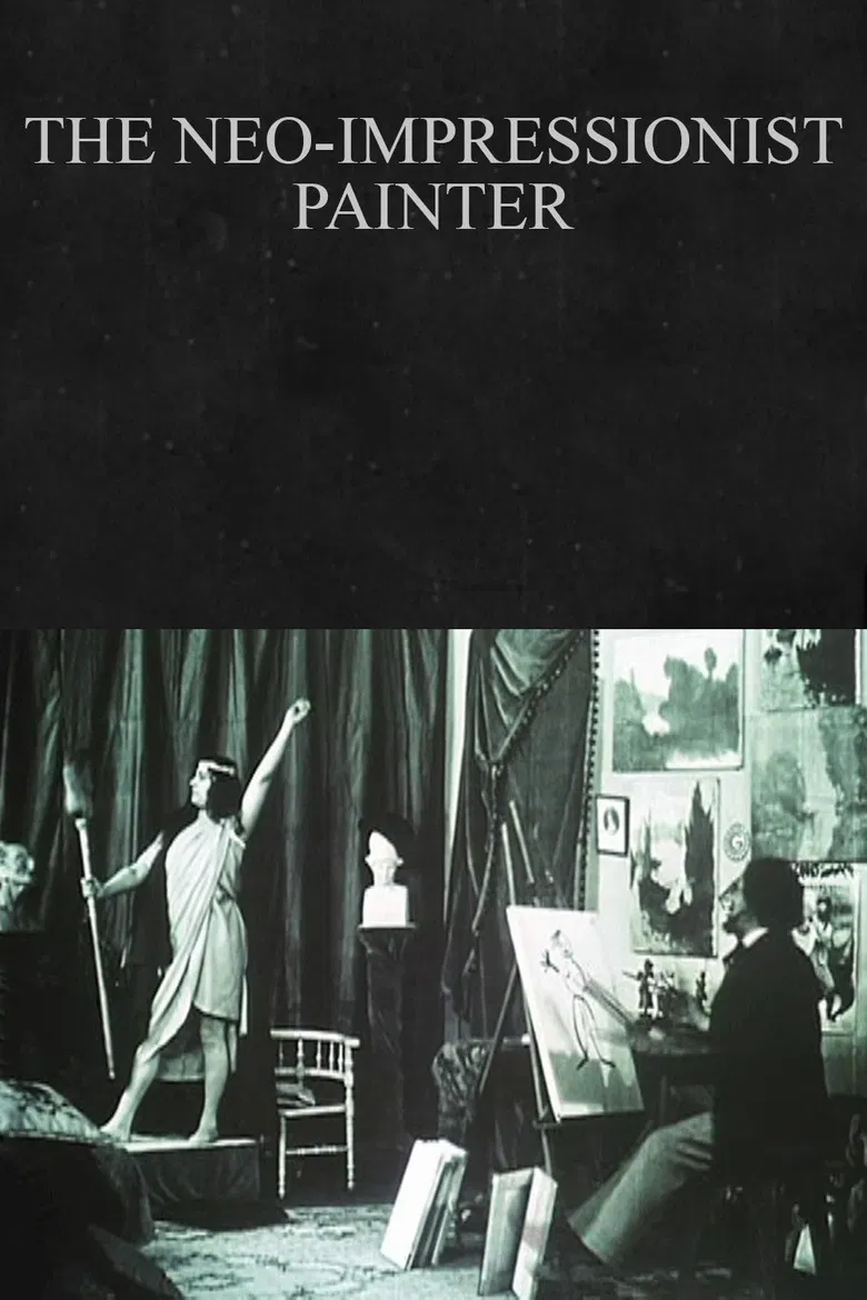 The Neo-Impressionist Painter poster background