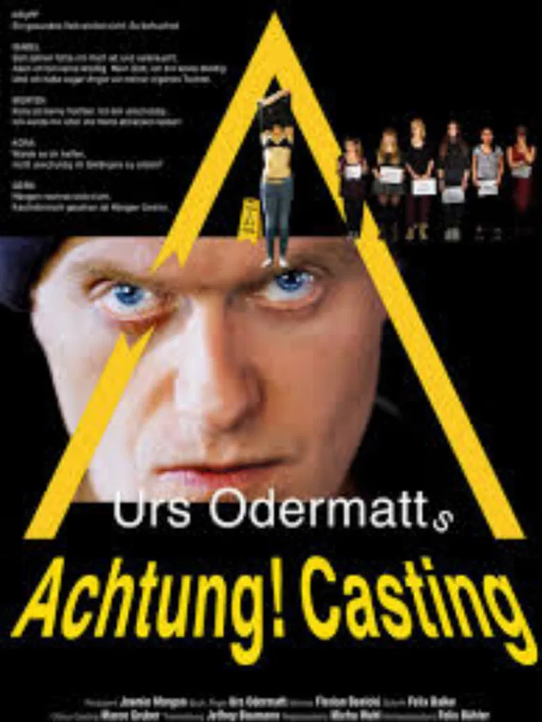 Achtung! Casting poster background