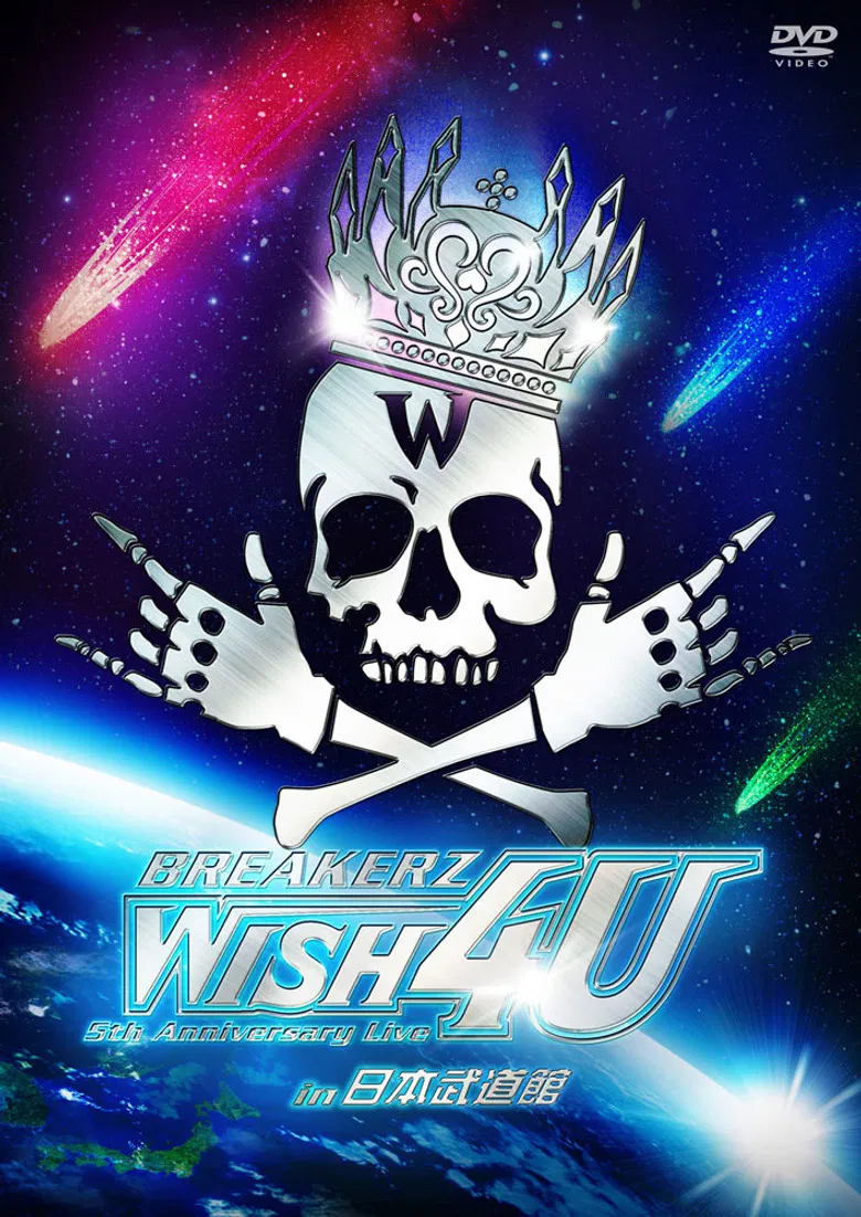 BREAKERZ LIVE 2012 "WISH 4U" in Nippon Budokan poster background