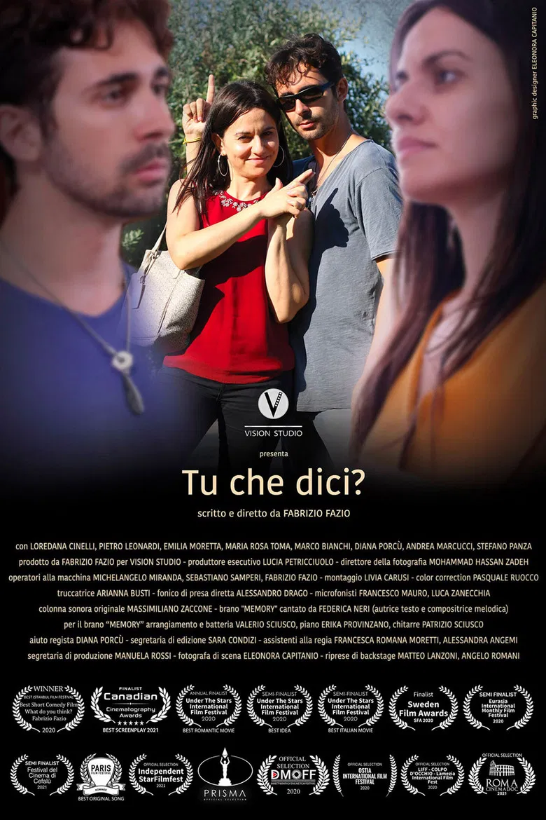 Tu che dici? poster background