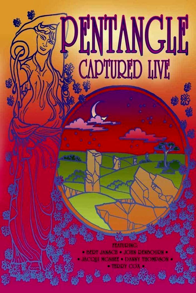 Pentangle Captured Live poster background