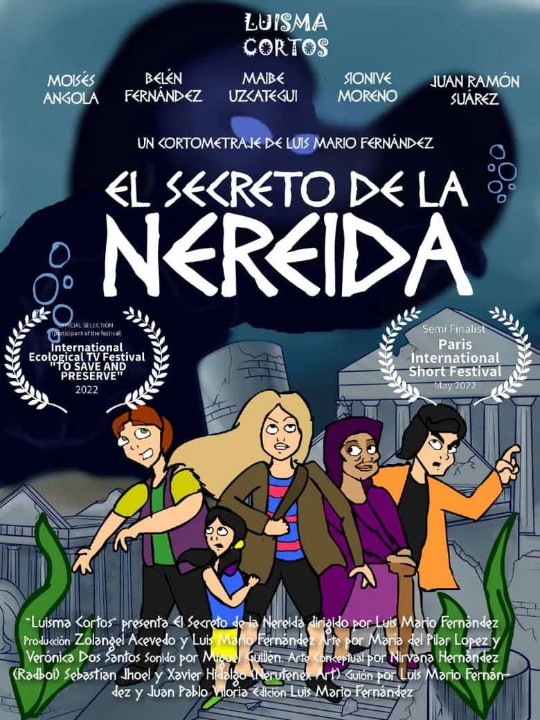 El Secreto de la Nereida poster background