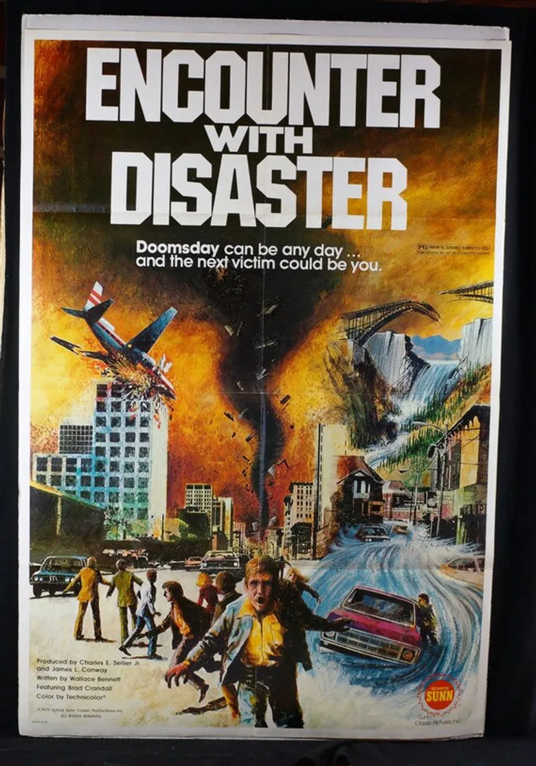 Encounter with Disaster poster background