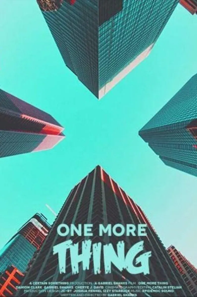 One More Thing poster background