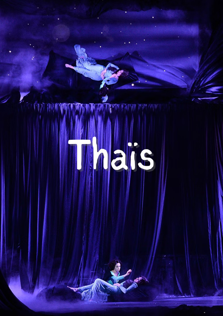Massenet's Thaïs poster background