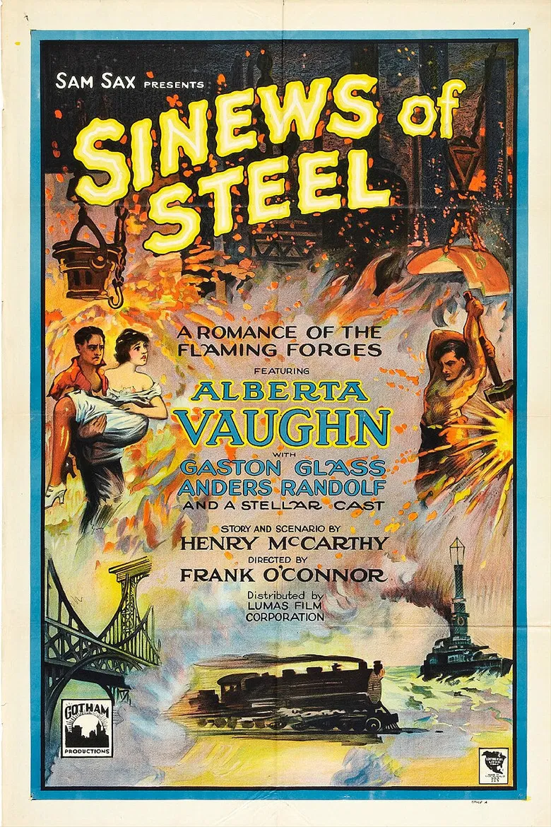 Sinews of Steel poster background
