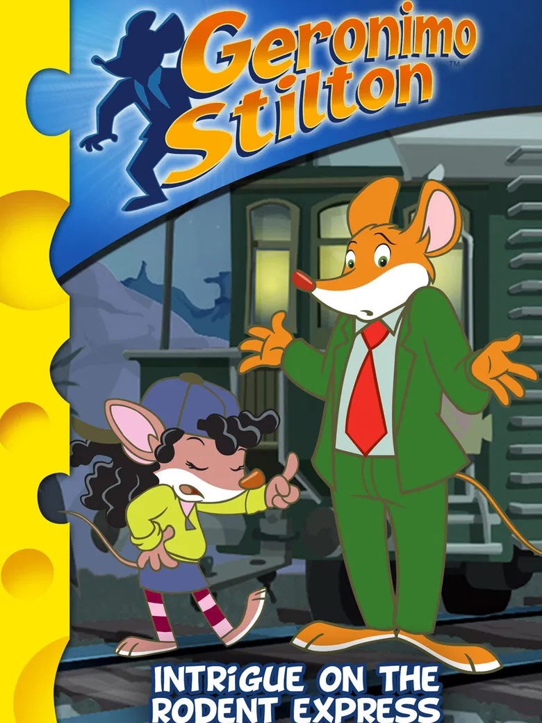 Geronimo Stilton: Intrigue on the Rodent Express poster background
