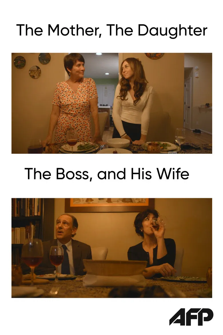 The Mother, the Daughter, the Boss, and His Wife poster background